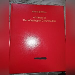 Novelty Gift -- A History of the Washington Commanders